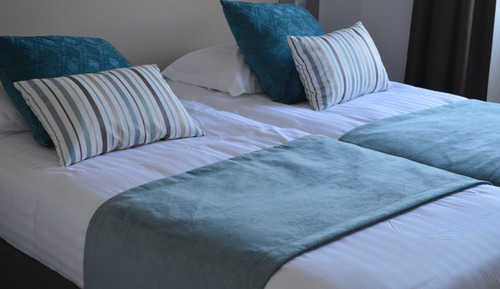 Chambre Standard avec lits jumeaux, baignoire