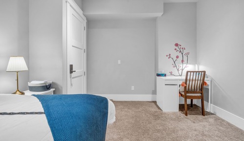 Chambre Simple Économique, 1 grand lit 1 place, non-fumeurs