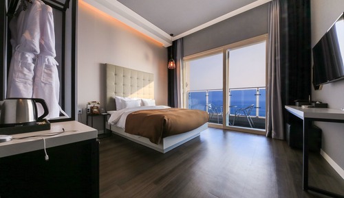 Chambre Double Supérieure, non-fumeurs, vue océan