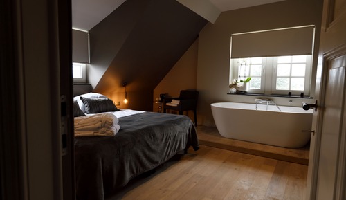 Chambre Deluxe, baignoire