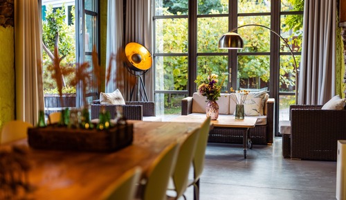 Appartement, salle de bains privée, vue fleuve (Weingarten)