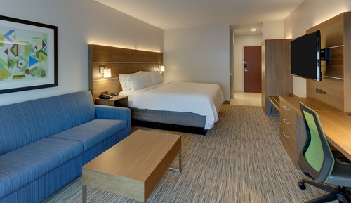 Suite, 1 très grand lit, accessible aux personnes à mobilité réduite (Communication)