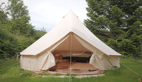 Tente Confort, 1 grand lit, non-fumeurs, terrasse
