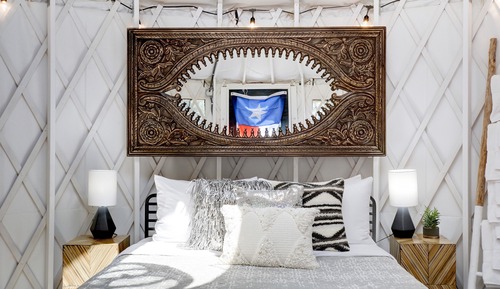 Chambre, 1 grand lit (Yurt)