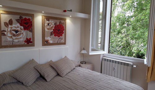 Chambre Double, balcon