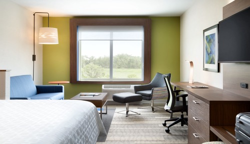 Suite, 1 très grand lit, douche accessible en fauteuil roulant (Mobility)