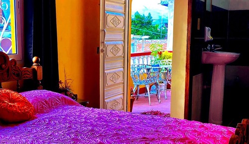 Chambre Double Deluxe, 1 lit double, fumeurs, vue ville