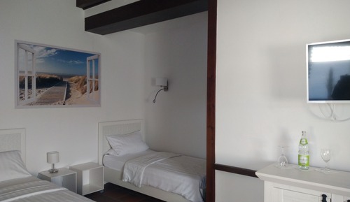 Chambre Confort avec lits jumeaux, 1 chambre, non-fumeurs, vue cour intérieure