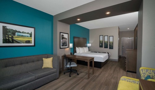 Chambre Deluxe, 1 très grand lit et 1 canapé-lit, non-fumeurs