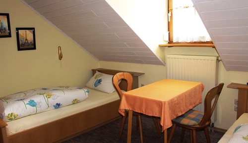 Chambre avec lits jumeaux, 2 lits une place, non-fumeurs