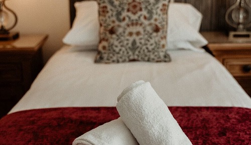 Chambre Standard avec lits jumeaux, salle de bains attenante