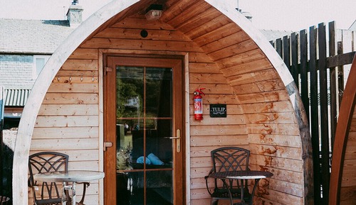 Cabane Standard, salle de bains attenante (Double Glamping Pod )