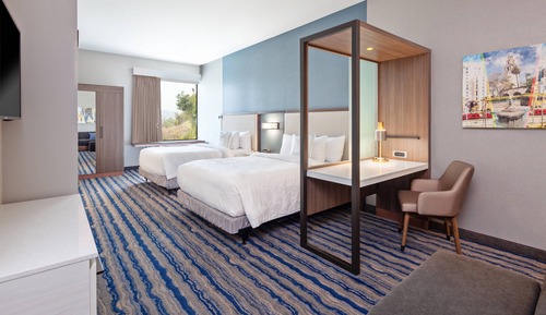 Suite, 2 grands lits (Mobility/Hearing Accessible, Tub)