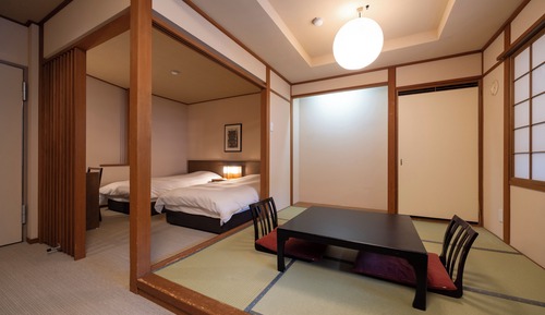 Chambre Tradition, non-fumeurs (Japanese-Western Style, for 4 people)