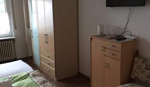 Chambre Double, salle de bains commune