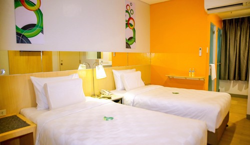 Chambre avec lits jumeaux