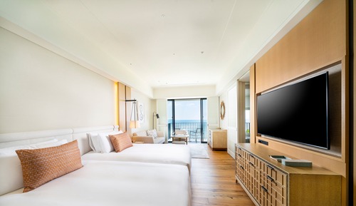 Chambre (Deluxe Ocean View Sunset Wing King)