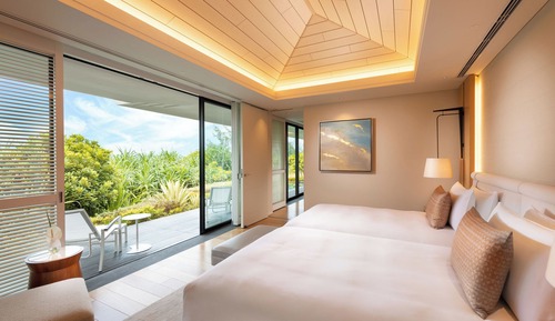 Chambre, non-fumeurs, accès salon affaires (Halekulani Cliff Villa, with pool)