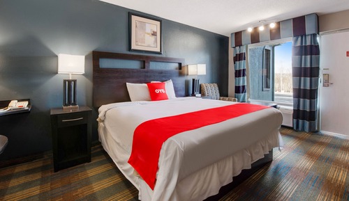 Chambre, 1 très grand lit, accessible aux personnes à mobilité réduite