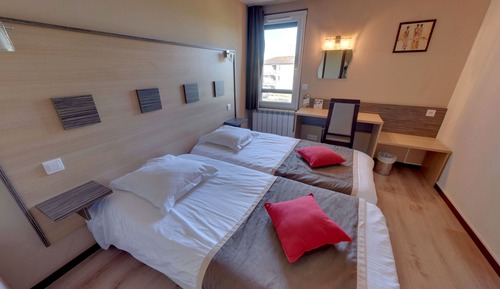 Chambre avec lits jumeaux