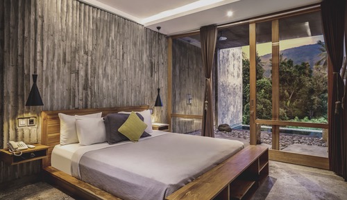 Villa, 1 chambre, piscine privée, vue montagne (Sea View)