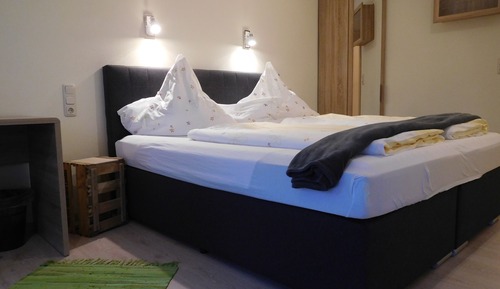 Chambre Double, vue jardin