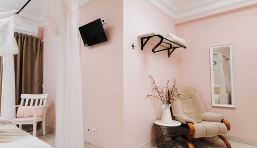 Chambre Triple Majestueuse, non-fumeurs, vue jardin