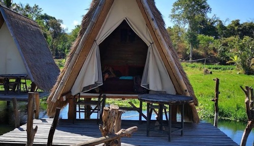 Tente Luxe, 1 grand lit, non-fumeurs