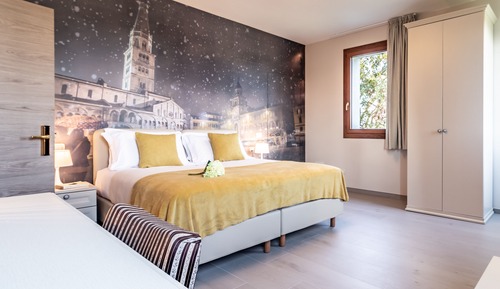 Chambre Standard Double ou avec lits jumeaux, vue parc (Modena)