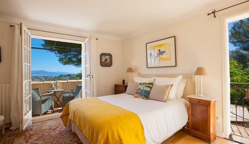 Chambre Double, terrasse, vue mer (Sirocco)