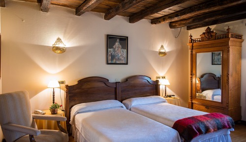 Chambre avec lits jumeaux