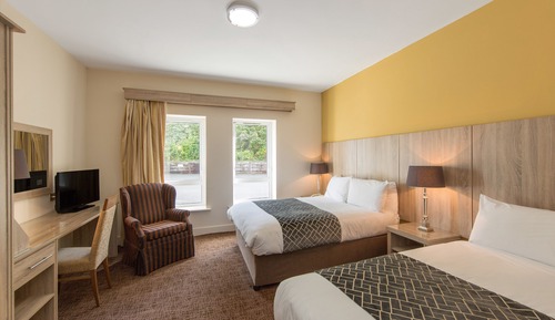Chambre avec lits jumeaux