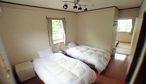 Chambre avec lits jumeaux, 2 lits une place, non-fumeurs, vue océan