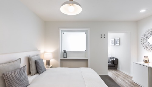 Suite Deluxe, 1 grand lit, non-fumeurs, vue ville