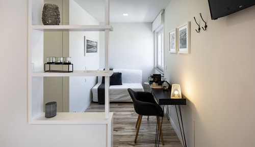 Suite Deluxe, 1 lit double et 1 canapé-lit, non-fumeurs, vue fleuve
