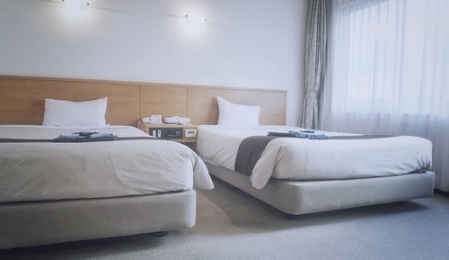 Chambre Double ou avec lits jumeaux, 2 lits une place, non-fumeurs