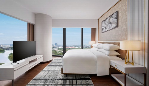 Chambre Deluxe, 1 très grand lit, non-fumeurs