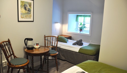 Chambre avec lits jumeaux