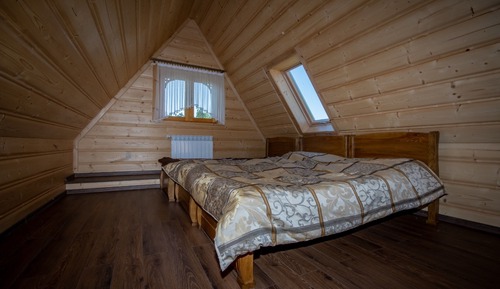 Chalet, plusieurs lits