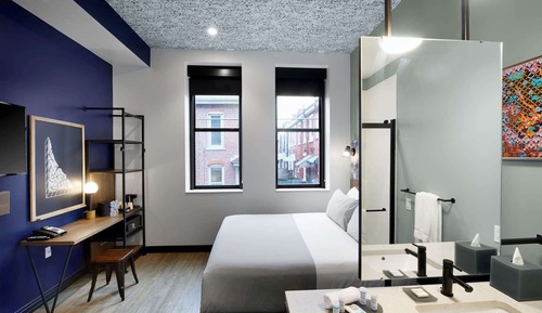 Chambre Deluxe, 1 très grand lit, non-fumeurs