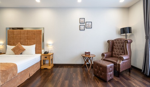 Chambre Double Deluxe, 1 grand lit, non-fumeurs, vue ville