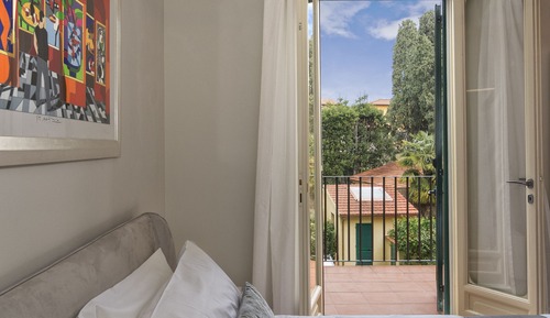 Chambre Double, balcon