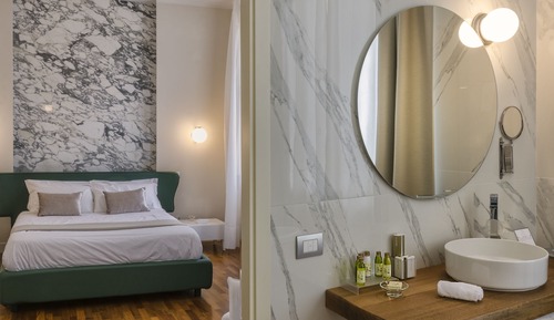 Chambre Triple Supérieure, baignoire