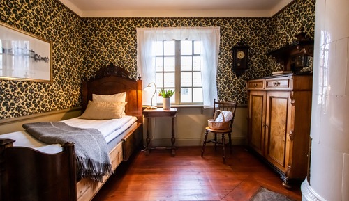 Chambre Simple Standard, salle de bains commune