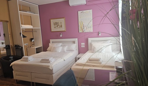 Chambre avec lits jumeaux
