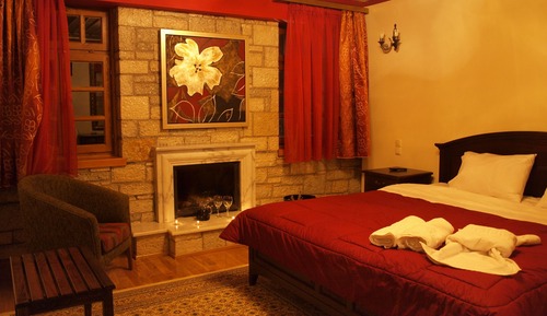 Chambre Double, cheminée
