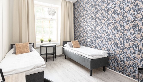 Chambre avec lits jumeaux