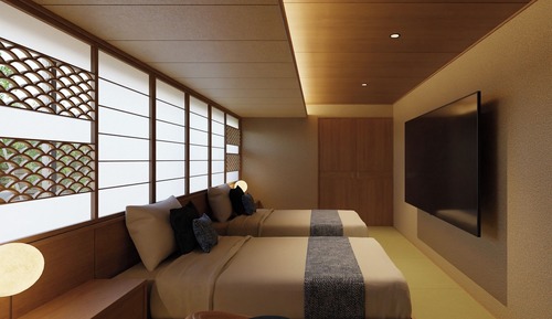 Suite, non-fumeurs (Top Front, with Open-air Bath)