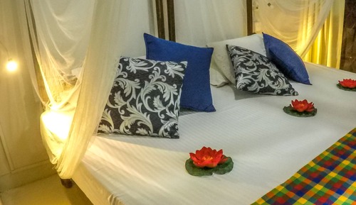 Chambre Double ou avec lits jumeaux, salle de bains attenante