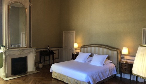Suite, vue piscine
